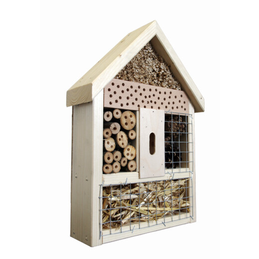 Insektenhotel Spitzdach 38cm